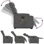 Elektrischer Massagesessel aus grauem Kunstleder von , Sessel - Ref: Foro24-3206566, Preis: 365,18 €, Rabatt: %