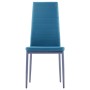 7-teiliger Esstisch und Stühle Set blau von vidaXL, Möbelsets für Küchen und Esszimmer - Ref: Foro24-281704, Preis: 239,69 €,...