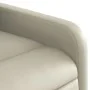 Cream-colored artificial leather lifting recliner by , Armchairs - Ref: Foro24-3206750, Price: 273,84 €, Discount: %