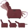 Sillón elevable eléctrico cuero artificial rojo tinto de , Sillones - Ref: Foro24-3206767, Precio: 340,87 €, Descuento: %