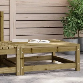 Garden stool impregnated pine wood 70x70x30 cm by , Modular outdoor sofas - Ref: Foro24-837941, Price: 57,22 €, Discount: %