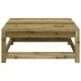 Taburete de jardín madera de pino impregnada 70x70x30 cm de , Sofás modulares de exterior - Ref: Foro24-837941, Precio: 57,39...