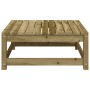 Garden stool impregnated pine wood 70x70x30 cm by , Modular outdoor sofas - Ref: Foro24-837941, Price: 57,39 €, Discount: %