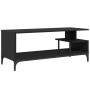 TV-Schrank aus Holzwerkstoff und schwarzem Stahl, 102 x 40 x 41 cm von , TV-Möbel - Ref: Foro24-842411, Preis: 53,01 €, Rabat...