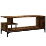 TV-Schrank aus Holzwerkstoff und schwarzem Stahl, 102 x 40 x 41 cm von , TV-Möbel - Ref: Foro24-842413, Preis: 54,05 €, Rabat...