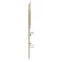 Cabecero de madera maciza de pino 140 cm de , Cabeceros y pies de cama - Ref: Foro24-842502, Precio: 39,86 €, Descuento: %