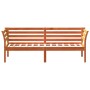 Wax brown solid pine wood sofa bed 75x190 cm by , Beds and slatted bases - Ref: Foro24-842885, Price: 114,21 €, Discount: %