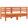 Garten-Ecksofas und Kissen, 2 Stück, wachsbraunes Kiefernholz von , Modulare Sofas für den Außenbereich - Ref: Foro24-838154,...