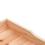 Mesa para plantas con estante madera abeto marrón 78x38x82,5 cm de , Soportes para macetas - Ref: Foro24-156350, Precio: 55,4...