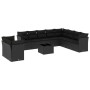 11-piece garden sofa set and black synthetic rattan cushions by , Garden sets - Ref: Foro24-3217865, Price: 694,93 €, Discoun...