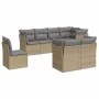 Garden sofa set with beige cushions 8 pcs PE rattan by , Garden sets - Ref: Foro24-3217929, Price: 505,28 €, Discount: %