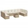 11-piece garden sofa set with beige synthetic rattan cushions by , Garden sets - Ref: Foro24-3218098, Price: 675,53 €, Discou...