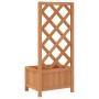 Solid Brown Fir Wood Trellis Planter by , Pots and planters - Ref: Foro24-365473, Price: 41,45 €, Discount: %