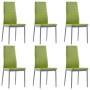 7-teiliger Esstisch und Stühle Set grün von vidaXL, Möbelsets für Küchen und Esszimmer - Ref: Foro24-281706, Preis: 285,58 €,...