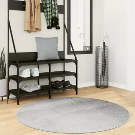 Kurzflorteppich IZA im skandinavischen Look grau Ø 120 cm von , Teppiche - Ref: Foro24-375459, Preis: 50,22 €, Rabatt: %