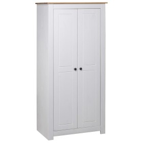 Solid white pine wood wardrobe Panama Range 80x50x171.5 cm by vidaXL, Wardrobes - Ref: Foro24-282666, Price: 386,82 €, Discou...