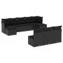 Garden sofa set 10 pieces with black synthetic rattan cushions by , Garden sets - Ref: Foro24-3250124, Price: 561,61 €, Disco...