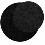 PAMPLONA moderner Langflor-Shaggy-Teppich Schwarz Ø 280 cm von , Teppiche - Ref: Foro24-375293, Preis: 116,33 €, Rabatt: %