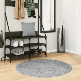 Moderner Langflor-Shaggy-Teppich PAMPLONA beige Ø 100 cm von , Teppiche - Ref: Foro24-375266, Preis: 36,05 €, Rabatt: %