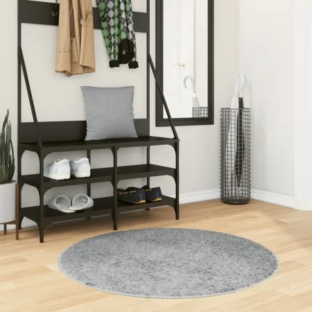Moderner Langflor-Shaggy-Teppich PAMPLONA beige Ø 100 cm von , Teppiche - Ref: Foro24-375266, Preis: 36,05 €, Rabatt: %