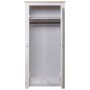Armario madera maciza pino blanco Panamá Range 80x50x171,5 cm