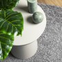 Modern long pile shaggy rug PAMPLONA beige Ø 100 cm by , Rugs - Ref: Foro24-375266, Price: 36,60 €, Discount: %