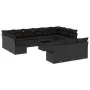 14-piece garden sofa set with black synthetic rattan cushions by , Garden sets - Ref: Foro24-3250234, Price: 828,02 €, Discou...