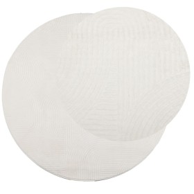 Kurzflorteppich IZA im skandinavischen Look creme Ø 100 cm von , Teppiche - Ref: Foro24-375446, Preis: 35,57 €, Rabatt: %