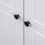Solid white pine wood wardrobe Panama Range 80x50x171.5 cm by vidaXL, Wardrobes - Ref: Foro24-282666, Price: 380,56 €, Discou...