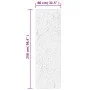 PAMPLONA moderner Langflor-Shaggy-Teppich grau 80x250 cm von , Teppiche - Ref: Foro24-375253, Preis: 34,35 €, Rabatt: %
