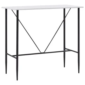 High white MDF kitchen table 120x60x110 cm by vidaXL, Kitchen and dining tables - Ref: Foro24-281547, Price: 119,58 €, Discou...