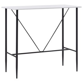 Hoher Küchentisch MDF weiß 120x60x110 cm von vidaXL, Küchen- und Esstische - Ref: Foro24-281547, Preis: 121,39 €, Rabatt: %