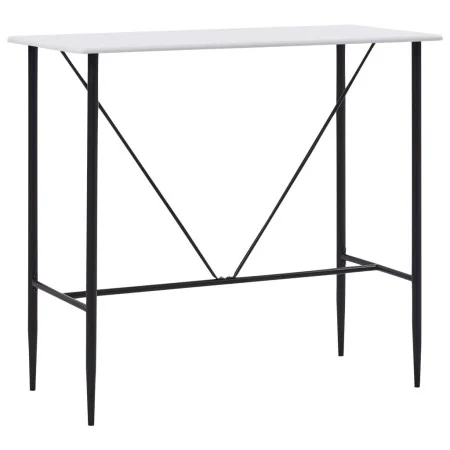 Hoher Küchentisch MDF weiß 120x60x110 cm von vidaXL, Küchen- und Esstische - Ref: Foro24-281547, Preis: 119,58 €, Rabatt: %