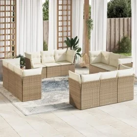 12-piece garden sofa set and brown synthetic rattan cushions by , Garden sets - Ref: Foro24-3217328, Price: 912,07 €, Discoun...