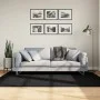 PAMPLONA moderner Langflor-Shaggy-Teppich Schwarz 140x200 cm von , Teppiche - Ref: Foro24-375279, Preis: 54,34 €, Rabatt: %