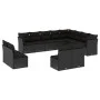 Set de sofás de jardín 12 piezas cojines ratán sintético negro de , Conjuntos de jardín - Ref: Foro24-3250304, Precio: 716,01...