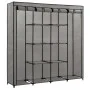 Kleiderschrank mit 4 Fächern grau 175x45x170 cm von vidaXL, Kleiderschränke - Ref: Foro24-282448, Preis: 59,42 €, Rabatt: %