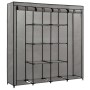 Kleiderschrank mit 4 Fächern grau 175x45x170 cm von vidaXL, Kleiderschränke - Ref: Foro24-282448, Preis: 64,09 €, Rabatt: %