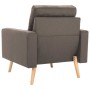 Juego de sofás de 2 piezas de tela gris taupe de , Sofás - Ref: Foro24-3056622, Precio: 533,48 €, Descuento: %
