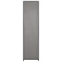 Kleiderschrank mit 4 Fächern grau 175x45x170 cm von vidaXL, Kleiderschränke - Ref: Foro24-282448, Preis: 64,09 €, Rabatt: %
