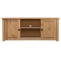 TV-Schrank aus massivem Kiefernholz im Panama-Stil, 120 x 40 x 50 cm von vidaXL, TV-Möbel - Ref: Foro24-282670, Preis: 138,06...