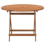 Juego de comedor de jardín 5 piezas madera maciza de acacia