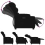 Sillón reclinable de tela negro by , Armchairs - Ref: Foro24-374149, Price: 206,38 €, Discount: %
