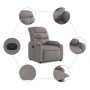 Taupefarbener Stoff-Liegesessel von , Sessel - Ref: Foro24-374154, Preis: 206,17 €, Rabatt: %