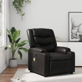 Massage-Sessel, verstellbar, aus schwarzem Kunstleder. von , Sessel - Ref: Foro24-374123, Preis: 234,35 €, Rabatt: %