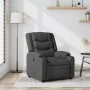 Sillón reclinable de tela gris oscuro by , Armchairs - Ref: Foro24-374128, Price: 236,64 €, Discount: %