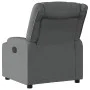 Sillón reclinable de tela gris oscuro by , Armchairs - Ref: Foro24-374128, Price: 236,64 €, Discount: %