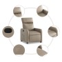 Sillón reclinable de cuero sintético color capuchino by , Armchairs - Ref: Foro24-374189, Price: 199,14 €, Discount: %