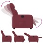 Roter Stoff-Liegesessel von , Sessel - Ref: Foro24-374168, Preis: 183,29 €, Rabatt: %
