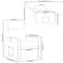 Roter Stoff-Liegesessel von , Sessel - Ref: Foro24-374168, Preis: 180,56 €, Rabatt: %